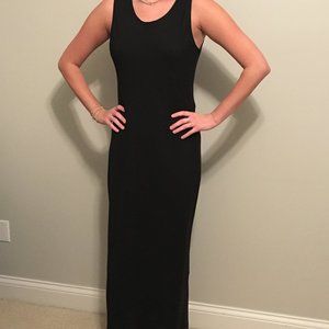 Tahari Black Dress with Light Jacket